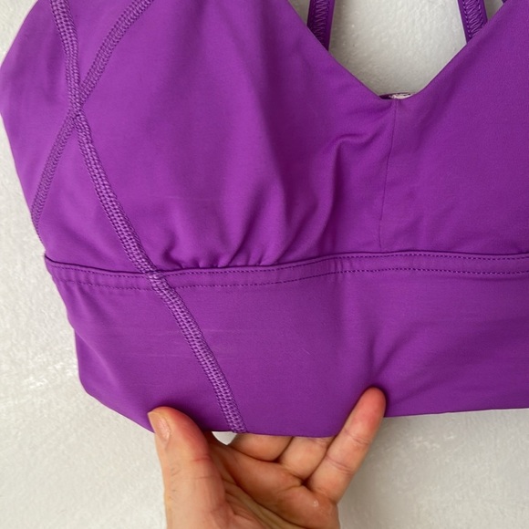 Lululemon As You Like Bra Moonlit Magenta purple size 4 small adjustable padded - Picture 7 of 10